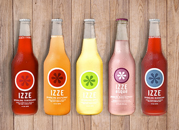 Nationally recognized Izze beverage